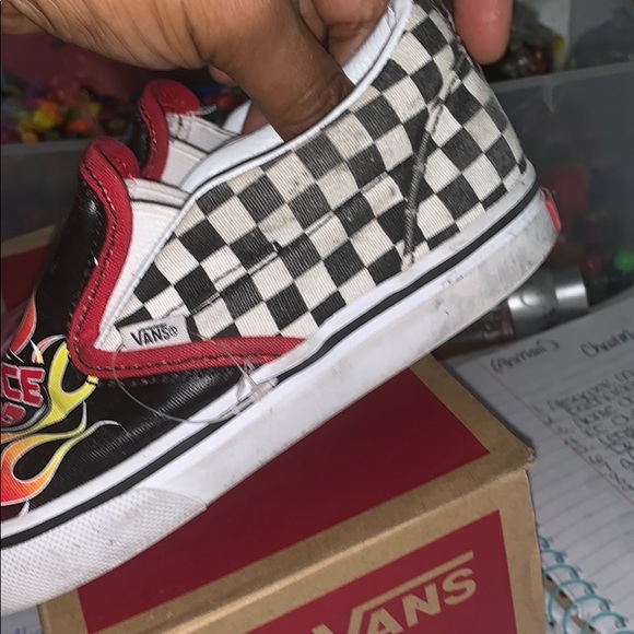 SOLD Vans flames size 9.5 toddler SOLD - Picture 4 of 8